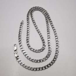 Vintage  Beautiful  Jewelry  Chain Necklece,925 Sterling Silver,Signed , 21,55g