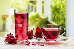 Premium Natural Ruby Red Hibiscus Tea - Refreshing Herbal Flower Infusion