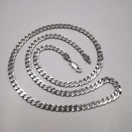 Vintage  Beautiful  Jewelry  Chain Necklece,925 Sterling Silver,Signed , 18,46g