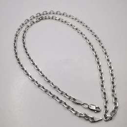 Vintage  Beautiful  Jewelry  Chain Necklece,925 Sterling Silver,Signed , 13,31g