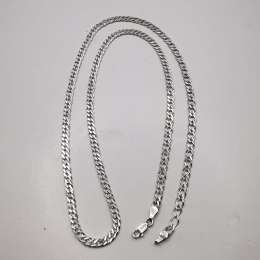Vintage  Beautiful  Jewelry  Chain Necklece,925 Sterling Silver,Signed , 10,99g