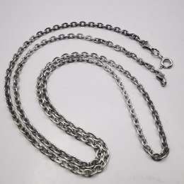 Vintage  Beautiful  Jewelry  Chain Necklece,925 Sterling Silver,Signed , 11,65g