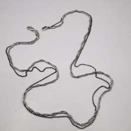 Vintage  Beautiful  Jewelry  Chain Necklece,925 Sterling Silver,Signed , 7,51g