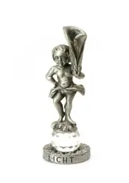 Vintage Miniature Collectible Figurine Miniatures LICHT Pewter Art Mold Germany