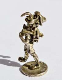 Vintage collectible 800 sterling silver Pinocchio miniature figurine