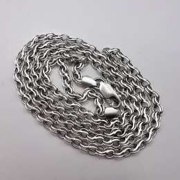Vintage Sterling Silver 925 Women's Men's Jewelry Chain Necklace Marked 15.4 gr
