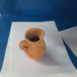 Clay Vase Decor Antique Clay Brown Family