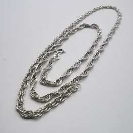 Vintage Women's Graceful Chain, Jewelry , 925 Sterling Silver, Signature, 10,58g