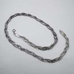 Vintage Women's Graceful Chain, Jewelry , 925 Sterling Silver, Signature, 29,31g