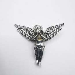 Vintage,Women's Angel Pendant 925 Sterling Silver,Jewelry,Zirconium ,Exclusive