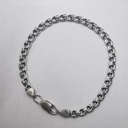 Vintage Unisex Bracelet Jewelry, 925 Sterling Silver, Handmade 9,2g