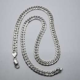 Vintage Unisex Statement Jewelry Chain, 925 Sterling Silver, Signature,  34,93g