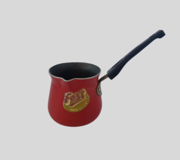 Vintage Coffee Kettle Red Pot Small Metal Kitchen Collectibles Gas Water Kettles