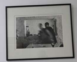 Unique 1988 FRAMED PHOTO BY RICHARD GERE PHOTOGRAPH SIGNED VERSO CRGI-254 DECORe