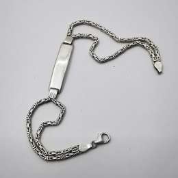 Vintage Chic Bracelet Jewelry, 925 Sterling Silver,Handmade   13,60g