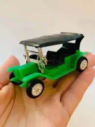 USSR Retro Small Car Green Wheels Van Toy Vintage With Original Box Soviet Russi