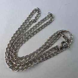 Vintage Sterling Silver 925 Women's Men's Jewelry Chain Necklace Signed 5gr