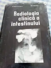 Vintage 1977 Book Radiologia Clinica a Intestinului Hardcover D.Dumitrascu Gh.Ba