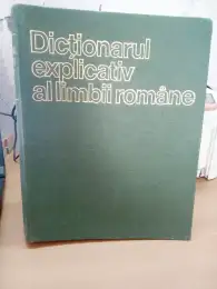 Vintage 1975 Book Dictionarul Explicativ Al Limbii Romane Hardcover Collectibles