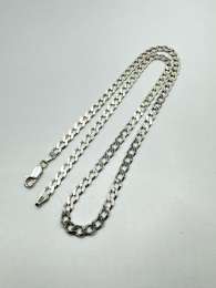 Vintage Beautiful  Jewelry Chain, 925 Sterling Silver, Signed  21.78g