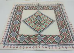 Cushion Vintage Embroidery Palestine Bedouin Pillow Cover Hand Stitched Multicc