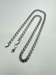 Vintage Beautiful  Jewelry Chain, 925 Sterling Silver, Signed  19.80g