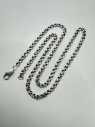 Vintage Beautiful  Jewelry Chain, 925 Sterling Silver, Signed  20.42g