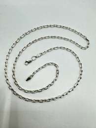 Vintage Beautiful  Jewelry Chain, 925 Sterling Silver, Signed  9.19g