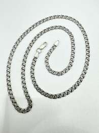 Vintage Fine Jewelry Chain,   925 Sterling Silver, Signed  13,03g