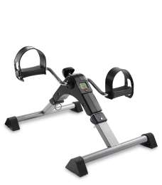 Foldable Under Desk Stationary Exercise Bike - Arm Leg Foot Pedal Exerciser