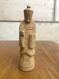 Antique Wooden Buddha Statue Hand Carved Decorative Hand Carved
