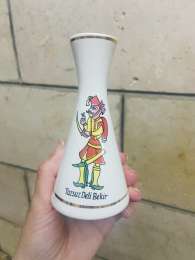 vintage Porcelain vase consisting , made in Türkiye, beautiful