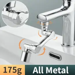 Universal 180° Rotatable Extension Faucet