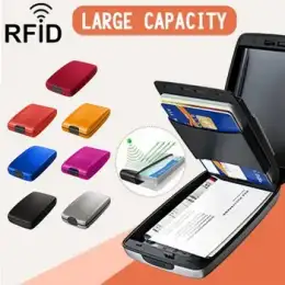 RFID Secure Cash and Cards Wallet