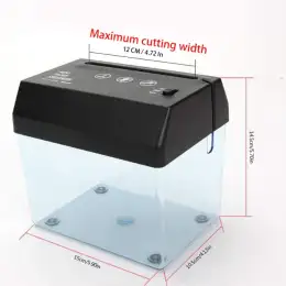 Handheld Paper Shredder/A6/A4 Portable Mini Paper Shredder Electric USB
