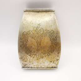 Britannia Antique Vintage Vase Seal Nickel Silver 222g