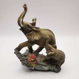 1980s Vintage Very Rare Collectible Elephant Figurine Fine Handmade 379g