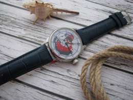 Molnija 43mm Soviet USSR 18 Jewelss Stainless Steel White Dial Men Wrist Watch  