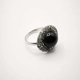 Vintage Beautiful 925 Sterling Silver Jewelry Ring, Stone, Cubic Zirconia 3 g