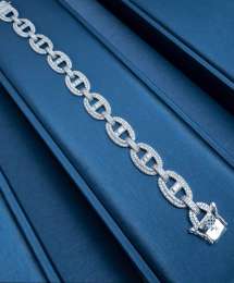 Bracelet Sterling Silver 925 Women's Jewelry Crystal Stone Party Occasions Gift