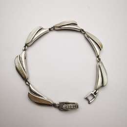 Vintage  Womens 925 Sterling Silver Jewelery Bracelet Signature 21,3 g