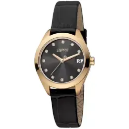 Rose Gold Women Watch Fashion Elegant Style Esprit Luxury Pin buckle Strap