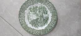 Vintage English Ceramic Ironstone Memory Passage Plate Made in England