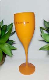 1 Vivi Tslicht  Acrylate Plastic Champagne Orange Cup 195ml
