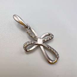 Vintage Pendant Cross Icon Sterling Silver 925 Jewelry Women's Men's Beautiful 1