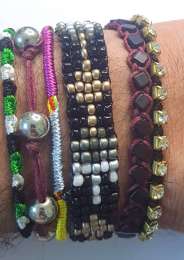 Gorgeous 8 Inch Multicolor Magnetic Bracelet beautiful And Amazing Looking