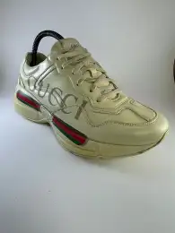 Women’s Gucci Rhyton Logo Sneakers in Leather - Size 40 US
