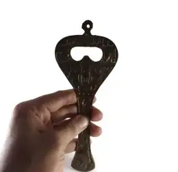 Egyptian Vintage Opener Brass Bottle Theme Pharaoh Engraved Design Old Style