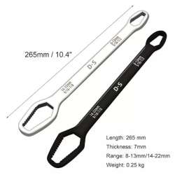 Easy Double-sided Wrench multi-purpose universal double-headed 8-22mm wrench