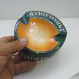 1950s porcelain ashtray it's amazing